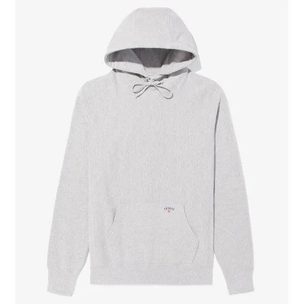 Noah Clothing Classic Hoodie Sweatshirt Heather Grey