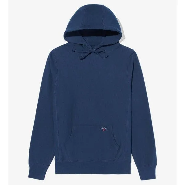 Noah Clothing Classic Hoodie Sweatshirt Navy
