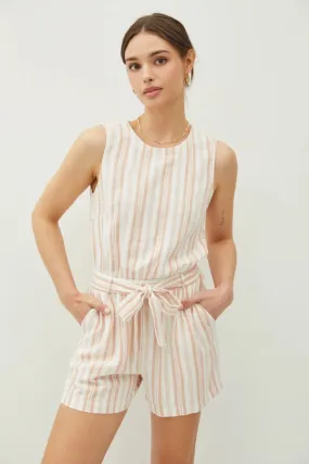 Palermo Belted Romper