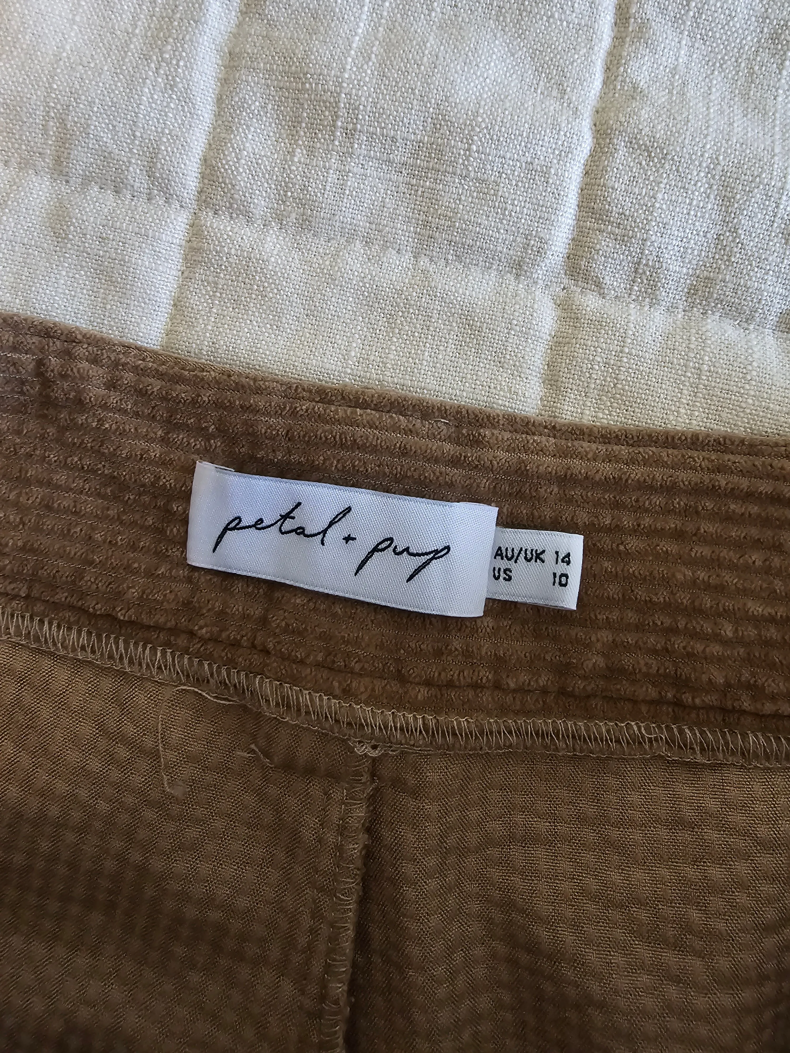Petal   Pup Brown Cord Pants (10)