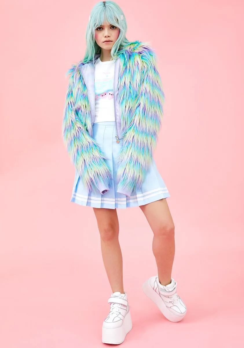 Pixie Garden Faux Fur Jacket
