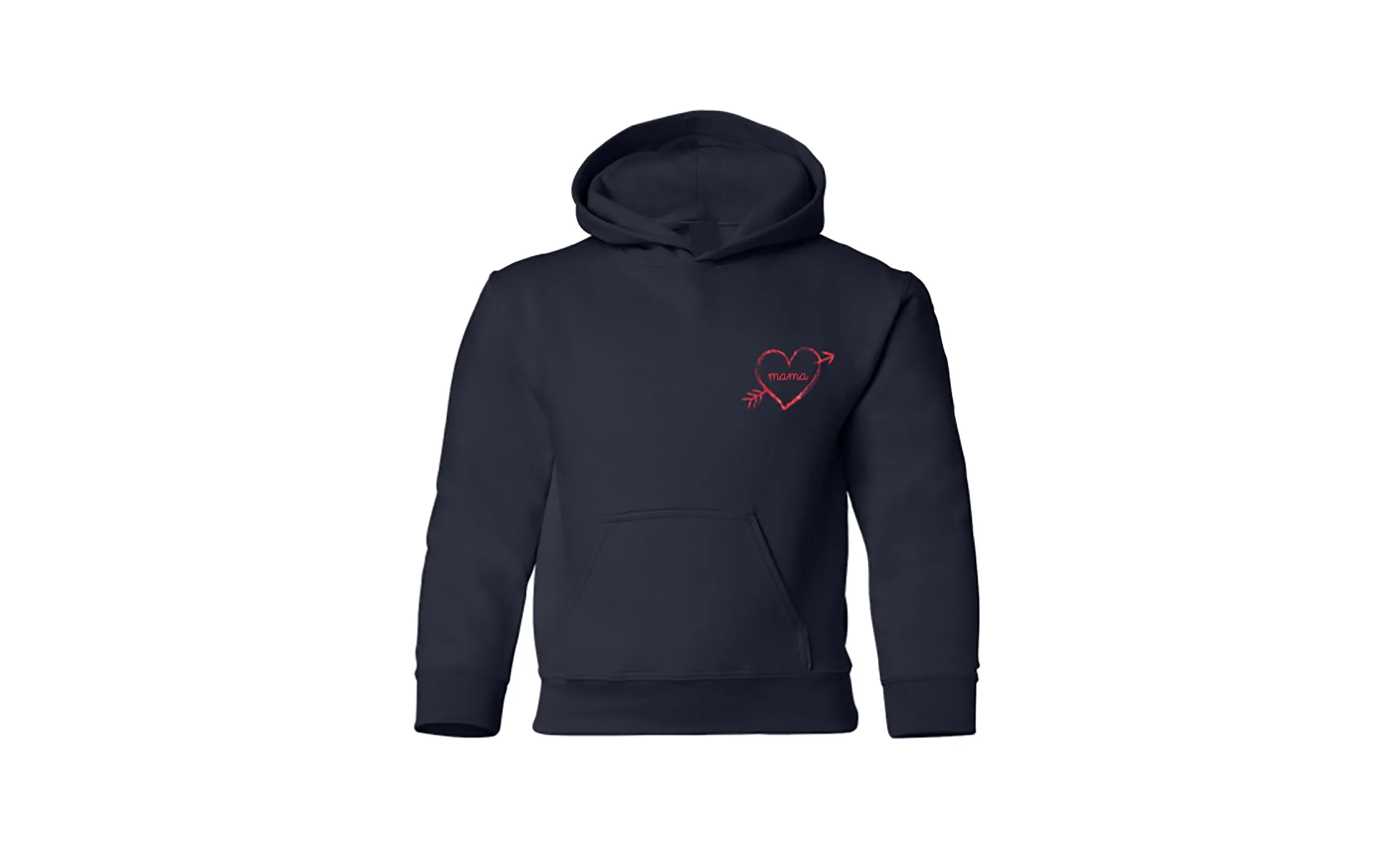 "mama" Baby Pullover Hoodie Sweatshirt