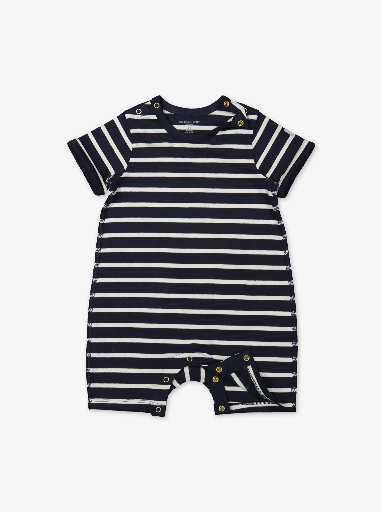 Striped Baby Romper
