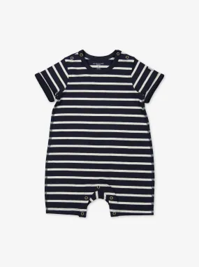 Striped Baby Romper