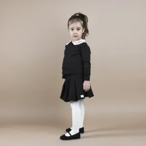 THE COTTON JERSEY JUMPER - ALL BLACK
