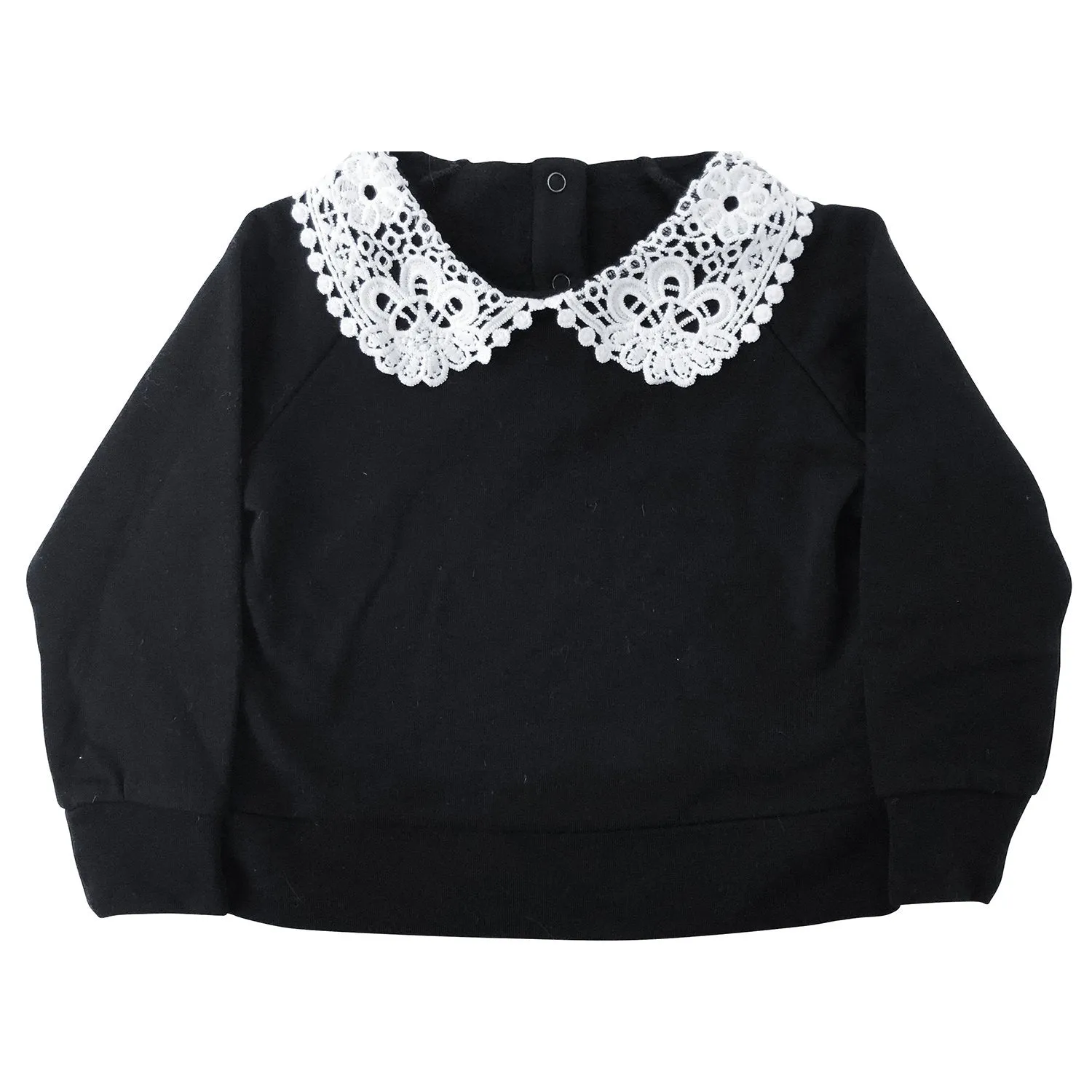 THE COTTON JERSEY JUMPER - ALL BLACK